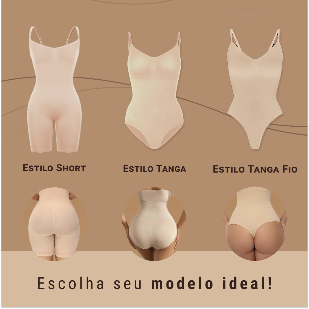 Body Modelador - Up Shaper - Compre 1 Leve 2 + Brinde Calcinha Modeladora